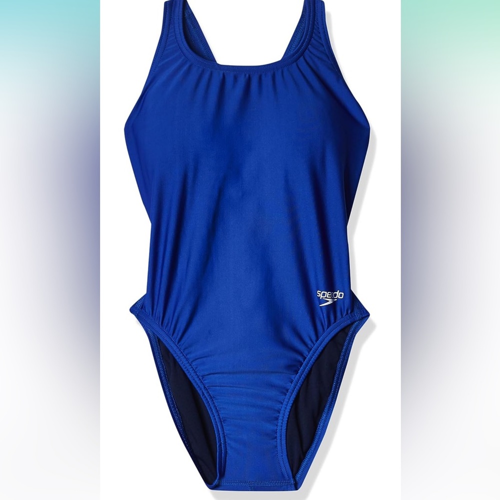 Speedo Women's Navy Blue Swimsuit One Piece. Sz 6/32